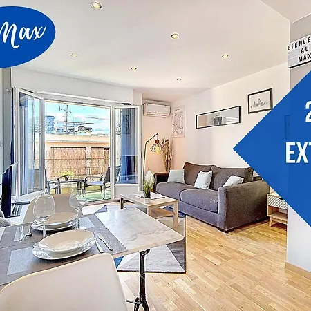 Le Max Et Leo - 600m - Verriere Cote D'azur Apartment Cannes