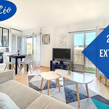 Apartment Le Max Et Leo - 600m - Verriere Cote D'azur Cannes